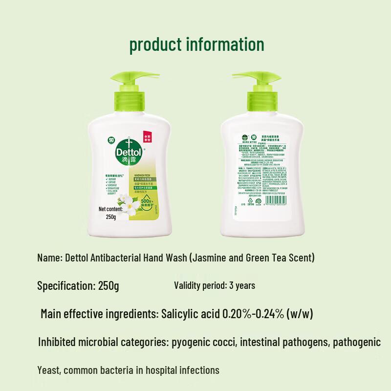 Dettol Jasmine & Green Tea Antibacterial Hand Wash