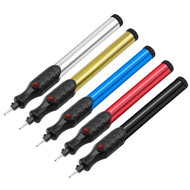 Mini Electric Engraving Pen for Glass, Metal, Stone, and Wood Surfaces