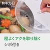 Wahei Freize You Can See the Cooking Progress Transparent Drop-lid M Pot 20cm~ Dishwasher Safe Kitchen Assist RE-7521