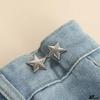 Small Star Waist Buckle, Removable Non Stitching Waist Buckle, Jeans Waist Size Big Change Small Waist Tool