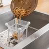 Plastic Sink Filter Holder Folding Garbage Storage Rack Sink Drain Rack  Vegetable Storage