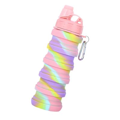 Silicone Retractable Folding Collapsible Water Coffee Bottle Cup Outdoor