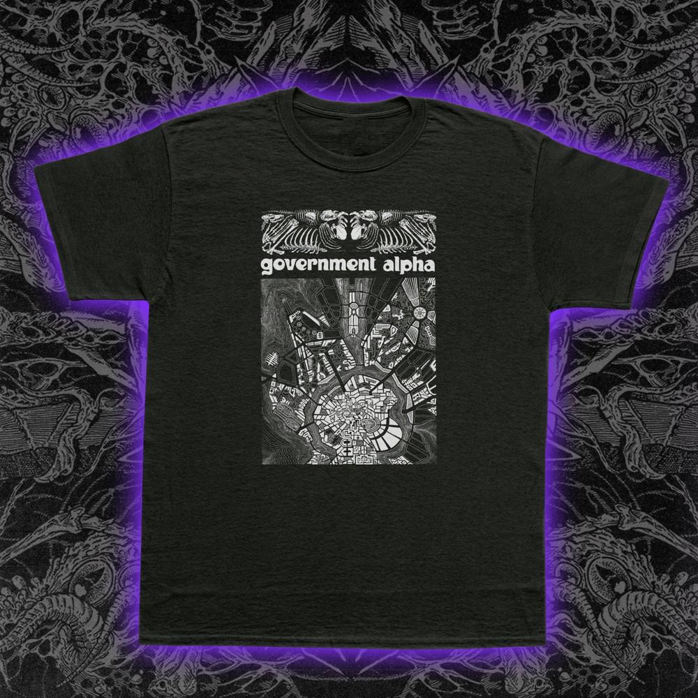 Government Alpha T-Shirt Harsh Noise Japanese Noise Yasutoshi Yoshida Tee S-5XL