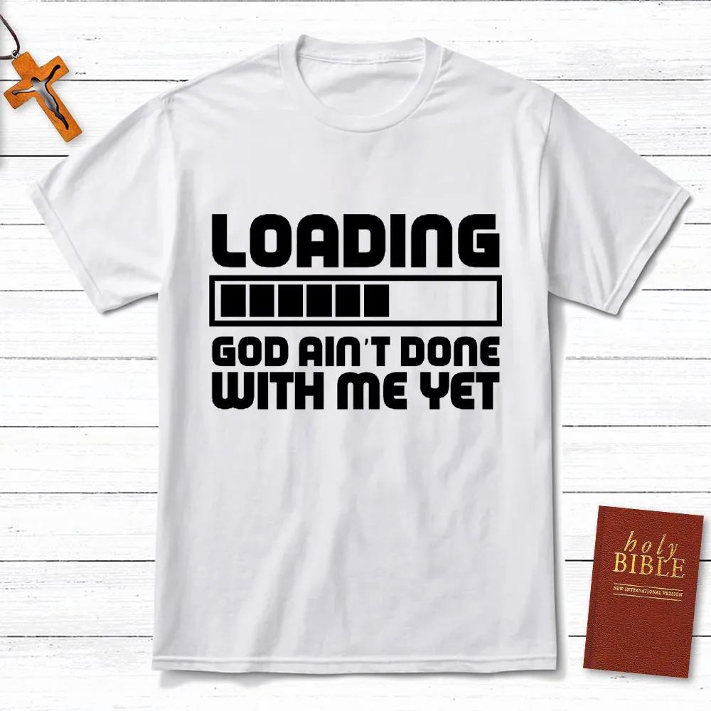 Loading Christian TShirt Mens and Womens Short Sleeve Cotton Tees Y2k Shirt Men Clothing Summer Blouse Oversize Tops