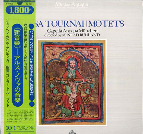 

Виниловая пластинка KONRAD RUHLAND CAPELLA ANTIQUA MUN Месса Турне Мотеты SL7006 TELEFUNKEN 1975 Япония Obi Классика Б/у