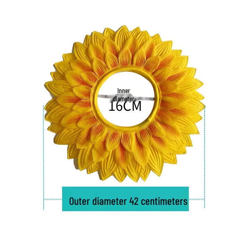 Children's Sunflower Headgear for Dance and Sports Events