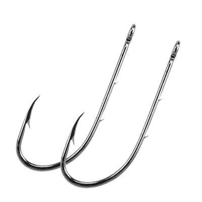 50 Pack Black Aberdeen Hooks Size 3//0 Sea Fishing