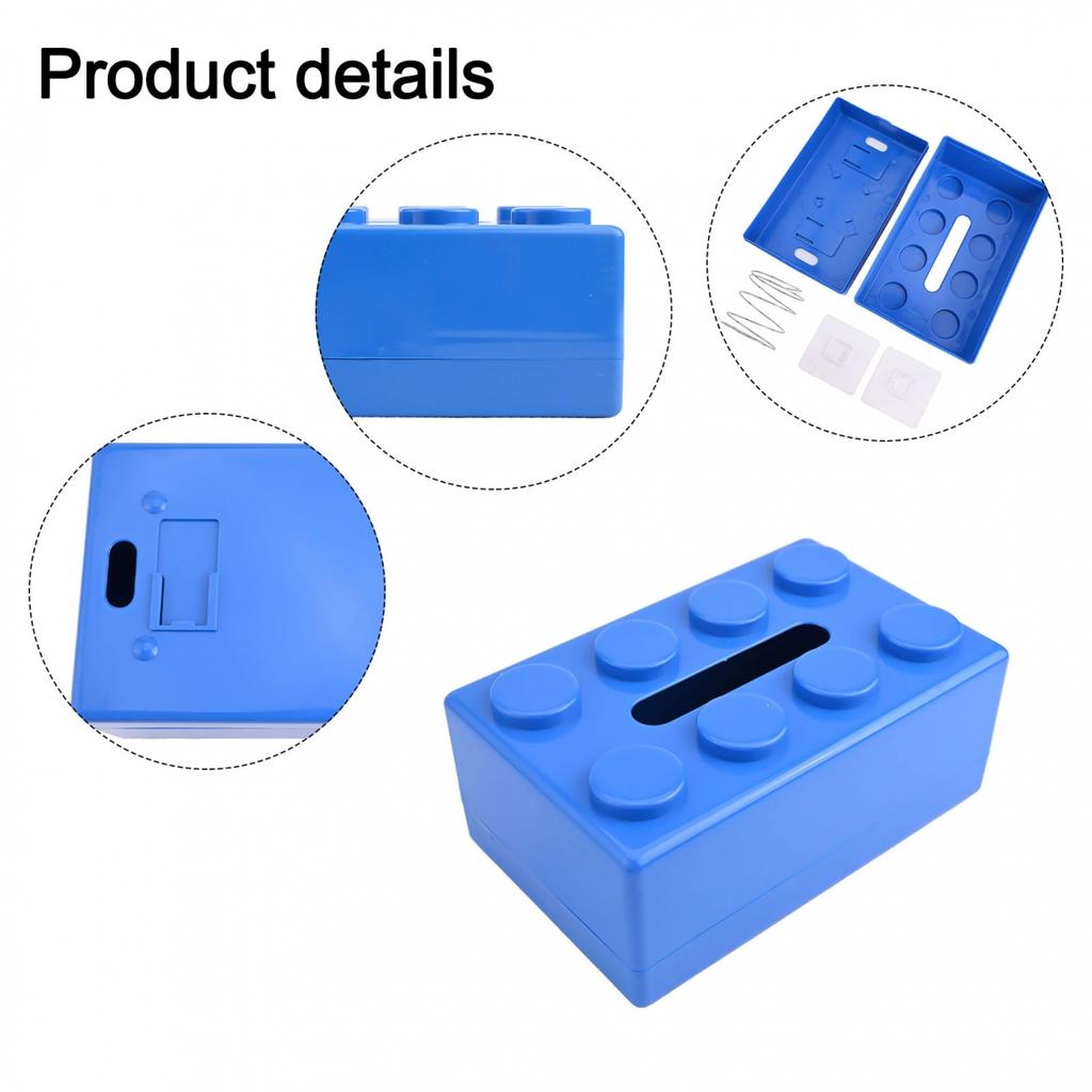 Baustein-Taschentuchbox Effiziente Taschentuchaufbewahrung