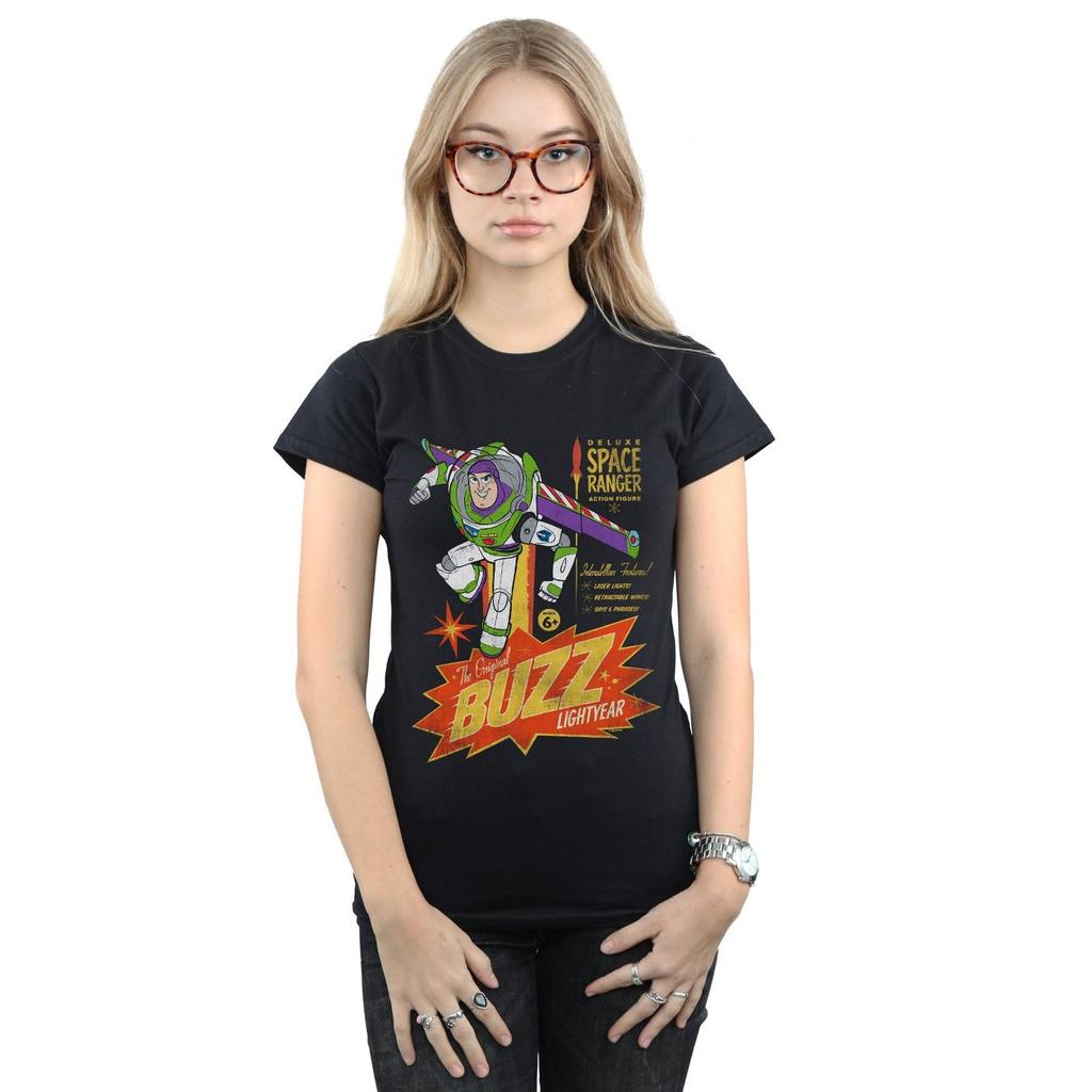 Disney Womens/Ladies Toy Story 4 The Original Buzz Lightyear Cotton T-Shirt