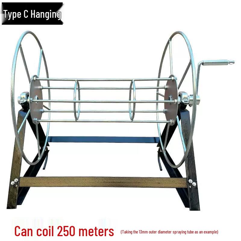 Agricultural Sprayer Hose Reel Organizer