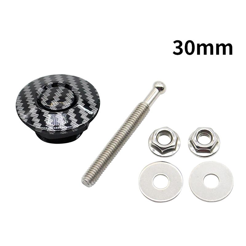 1Pcs 30/32Mm Car Push Button Bonnet Hood Pin Quick Release Latch Lock Clip Kit Aluminum Engine Exterior Parts Universal