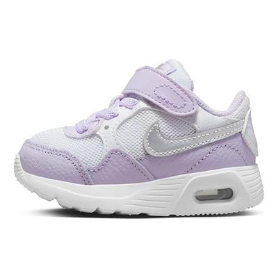 Tênis de Bebê Air Max SC TD Violeta Gelo Prata Metálico Roxo Branco Azul Trovão CZ5361-113