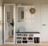 Open Shoe Cabinet Tallin White