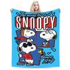 Snoopy & Woodstock Pattern Blankets  Fleece Funny Soft Throw Blankets for Bedspread  Winter