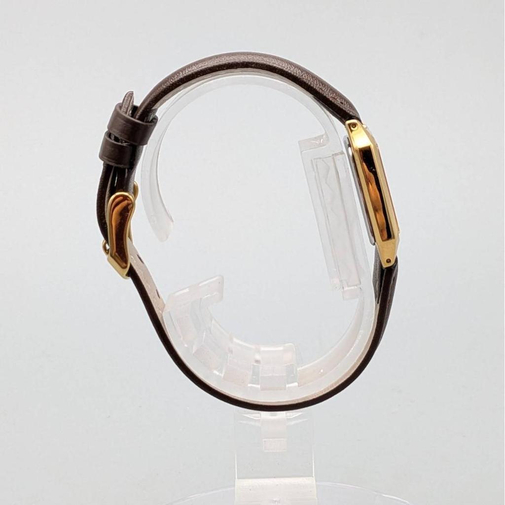 Used [New Battery & Band] Vintage 1997 Seiko Tank Gold Ladies