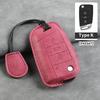 Car Key Cover For Volkswagen VW Polo Golf7 MK7 Tiguan Passat B5 B6 B7 Golf 4 5 6 MK6 Jetta Lavida Leather Car Key Case Cover