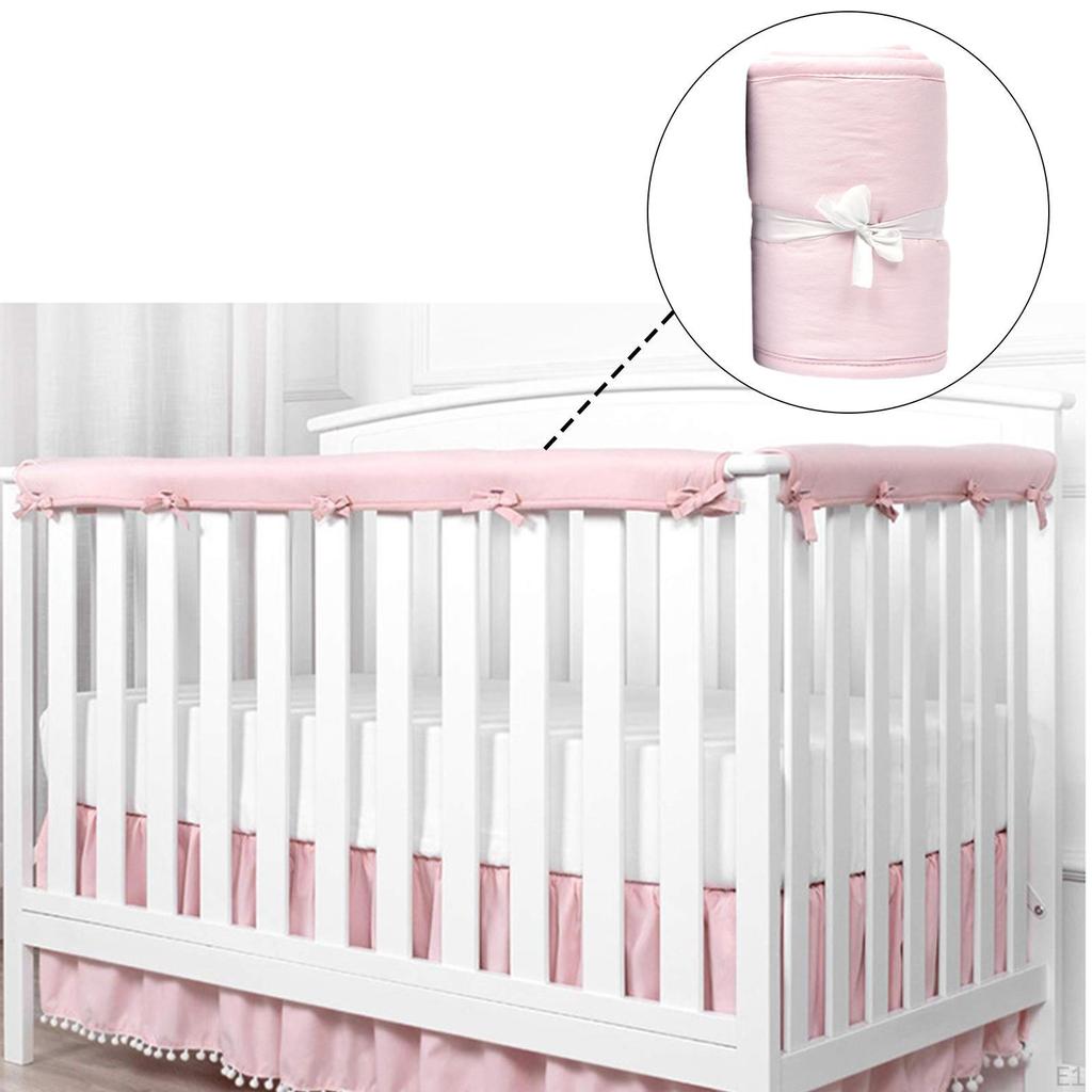 Buy 3x Crib Wrap Rail Cover Baby Care Ion for Gifts Newborn Toddlers at