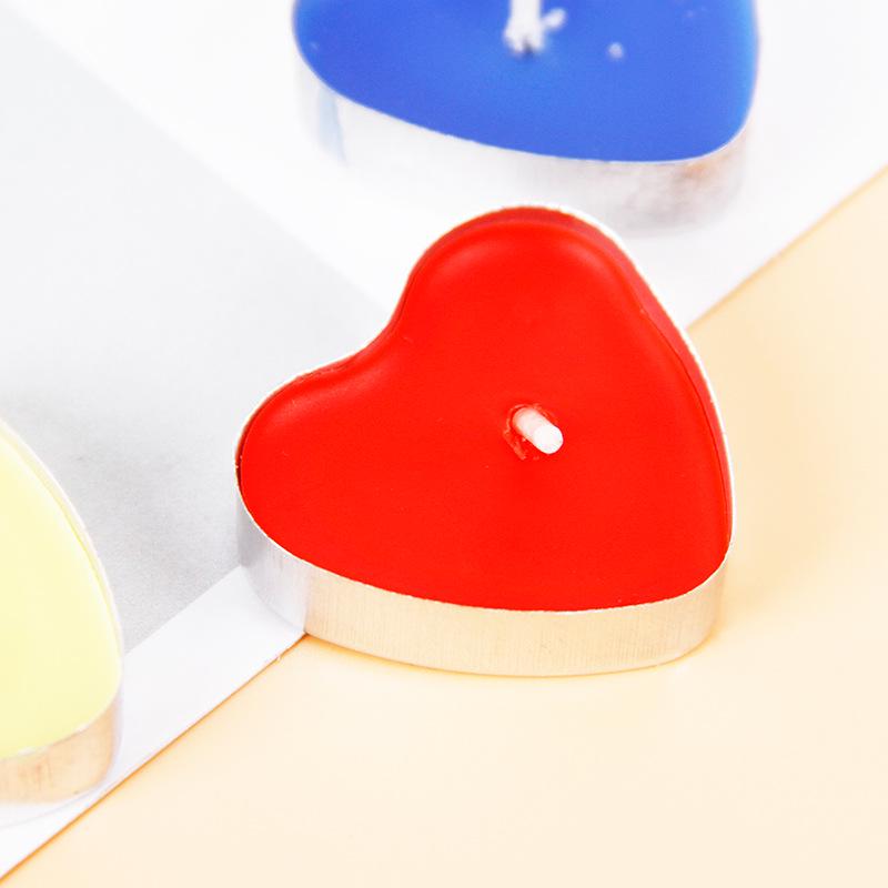 Heart-shaped Scented Tealights for Romantic Proposals and Birthdays
