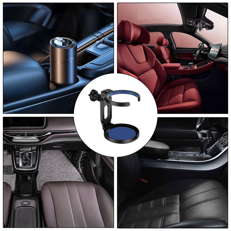 Car Cup Holder Tray Anti-Slip Anti-Noise Automotive Cup Holders Safe Driving Cup Holder Expander Drink Holder Space-Saving For