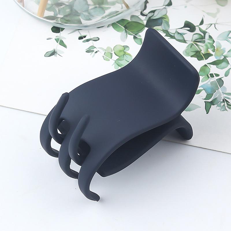 Minimalist Frosted Small Grab Clip Ponytail Hair Clip Versatile Side Hair Clip