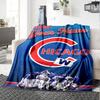 Name Individuell Chicago Cubs Aufdruck Flanelldecke Hohe Qualität Warm Bequem Decke für Alle Jahreszeiten Perfekt für Geschenke Heimdekoration