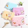 4Pc Kids Panties Girls' Briefs Female Child Underwear Lovely Cartoon Panties