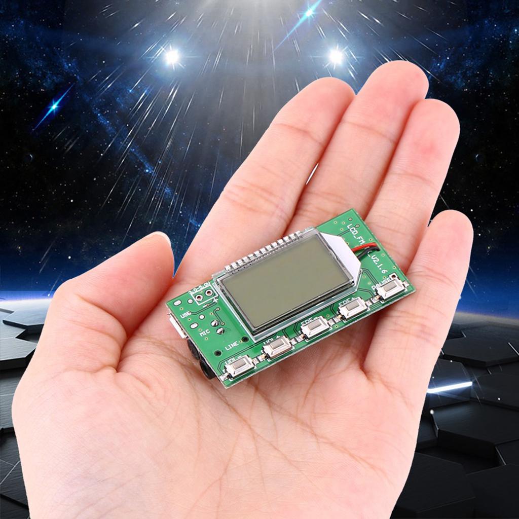 FM Module Wireless Stereo     Digital   Signal Processing   Transmitter with LCD Display 87-108MHz for FM Radio Computer   Emission