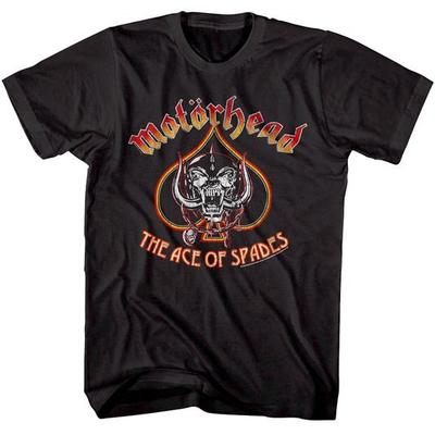 Motorhead Ace of Snaggletooth Men T Shirt Spades War-Pig Heavy Metal Rock Band