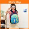 Cute Fashionable Dinosaur School Bag For Boys And Girls With Breathable Air Cushion Straps