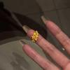 Vintage Osmanthus Flower Ring: Autumn-Winter Style, Fresh and Simple for Women