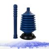 Toilet Plunger High Pressure Thrust Strong Suction Cup Multi-layers Long Handle Manual Bathroom Toilet Dredger Clog Remover Home Supplies
