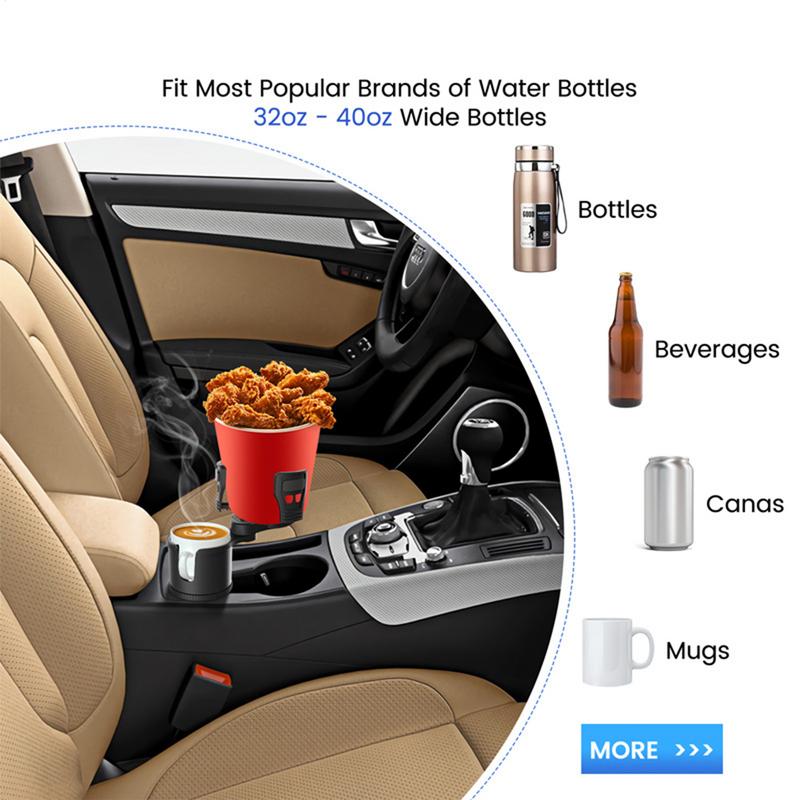 Non Slip Cup Holder For Car Adjustable Non-Slip Cup Holder Expander Vehicle Accessories Water Bottle Organizer For Coffee Mugs