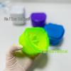 Elderly Denture & Retainer Cleaning Case with Cleaner - Portable Storage Box for Dentures & Invisible Retainers