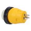 Adaptor Electric RV cu Blocare 15A Tată la 50A Mamă Conector Cablu de Alimentare cu Blocare prin Răsucire Ștecher SUA 125V