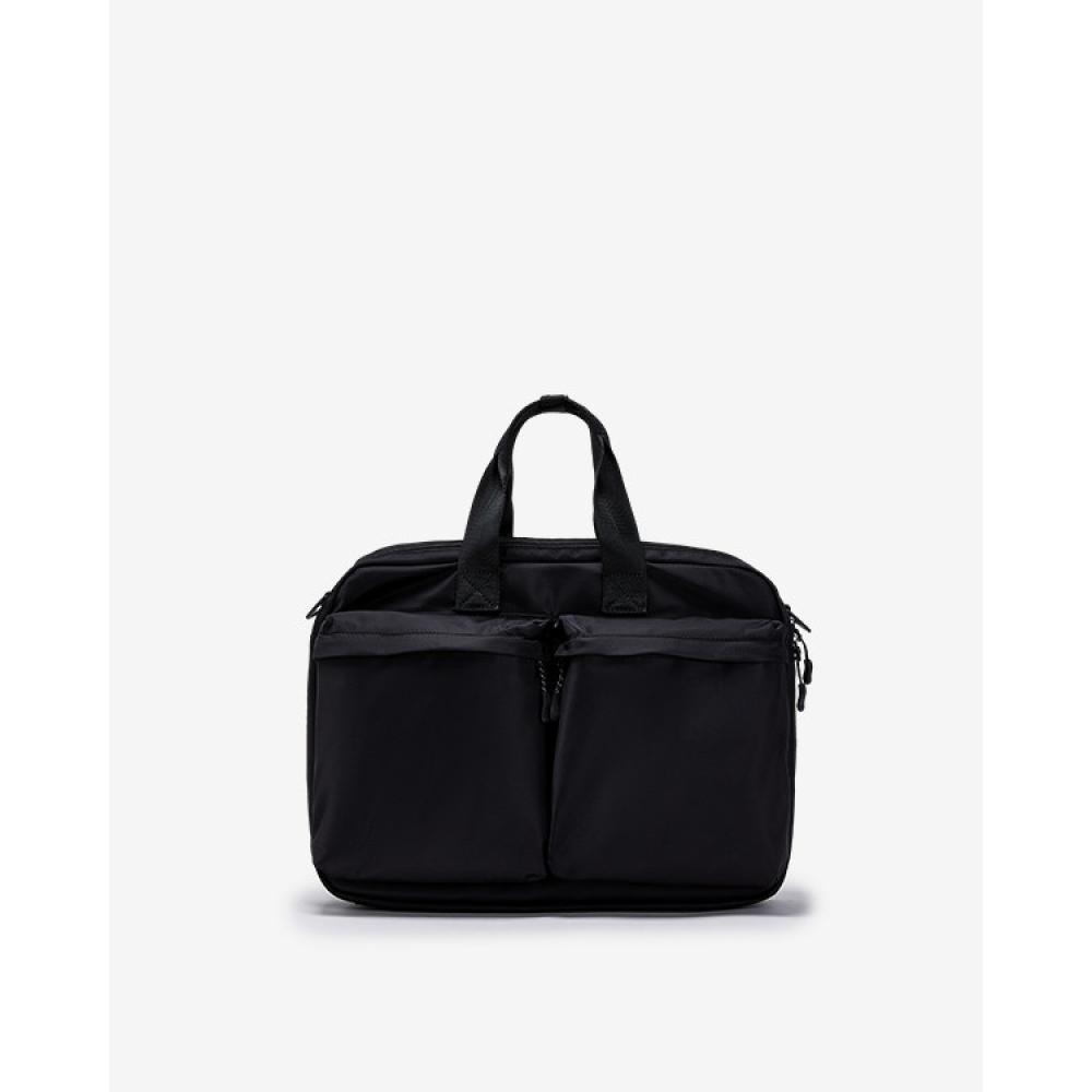 By ESquire Men S Beron Double Pocket Tote Bag Black