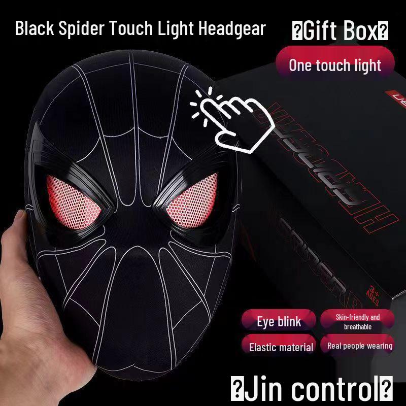 Spider-Man Miles Morales Light-Up Costume Mask for Kids