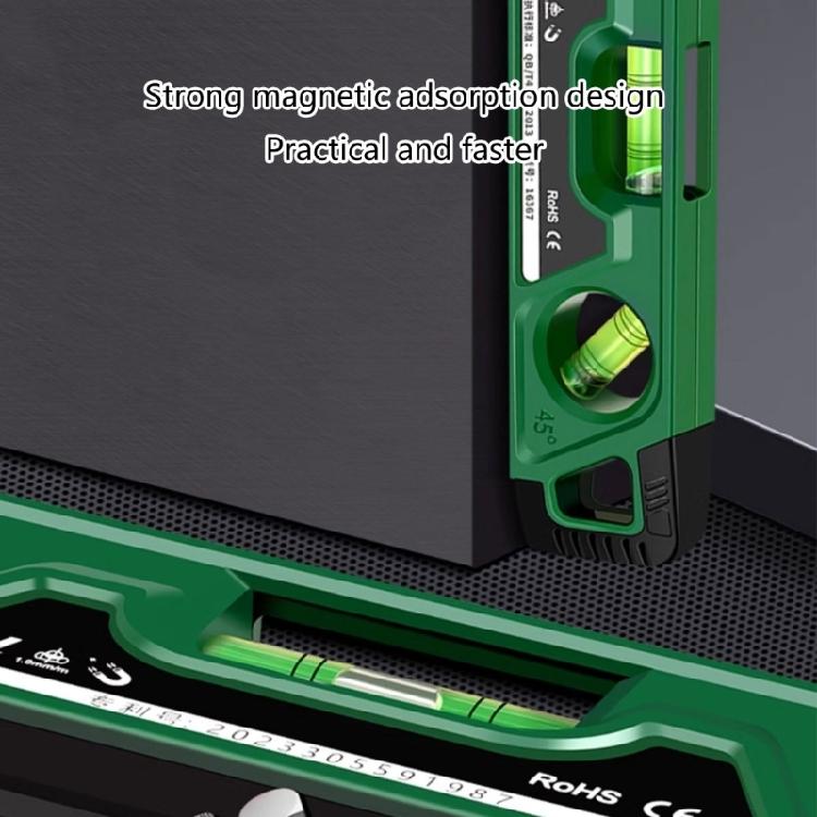 Horizontals Ruler 9inch Magnetic Torpedoes Level Spirits Level Tool Measure Tool