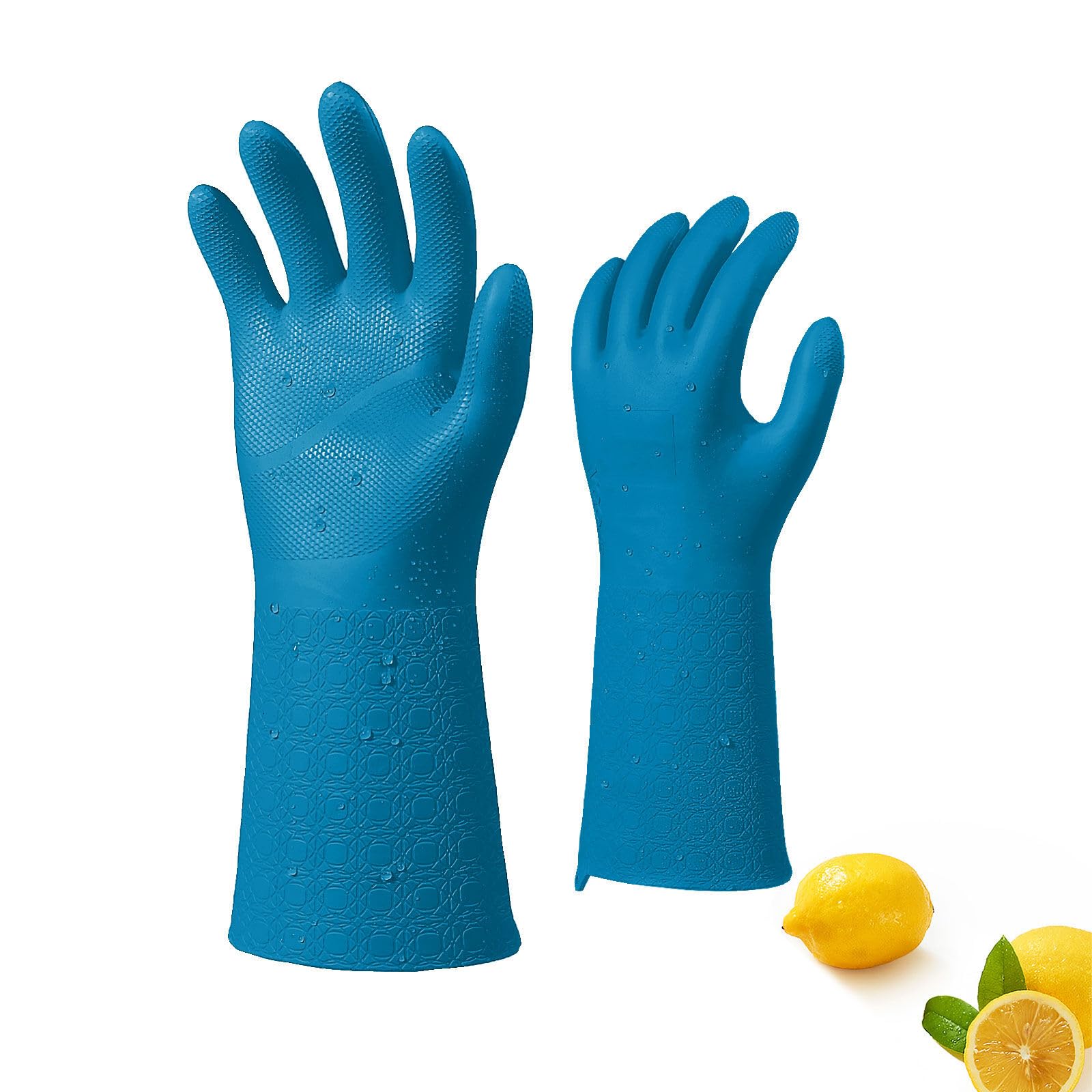 

Chemical and Solvent Resistant Gloves Fresh Innovative 3x 5x Industrial Work Gloves TP1117 [Vgo...] EN374, Scent, Lining, Thickness, Durability, синий