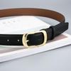 2025 Women's Cowhide Fashionable Pin Buckle Belt for Jeans