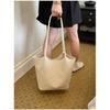 Tote Bag Women PU Woven Texture Large Capacity Office Daily Use
