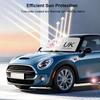 Składana osłona przeciwsłoneczna na przednią szybę samochodu dla Mini Cooper S E SE F65 F66 J01 EV J05 Aceman U25 Countryman 2025 2025 Akcesoria przeciwsłoneczne