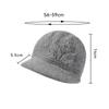 Mother Warm Hat Women's Autumn Winter Rabbit Hair Knitted Hat Middle-Aged and Elderly Thick Ear Protection Fisherman Hat