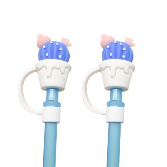 2 шт. многоразовые заглушки для трубочек без запаха — фото 14