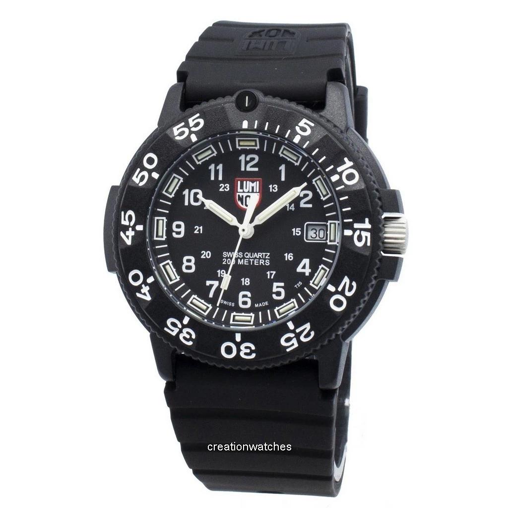 

Luminox Navy Seal XS.3001.F Кварцевые мужские часы чёрный