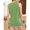 Women's Elegant Style Simple Fresh Line Letter Combination Gift Print Pattern Round Neck3Sleeveless Vest Spring/summer Women's Top