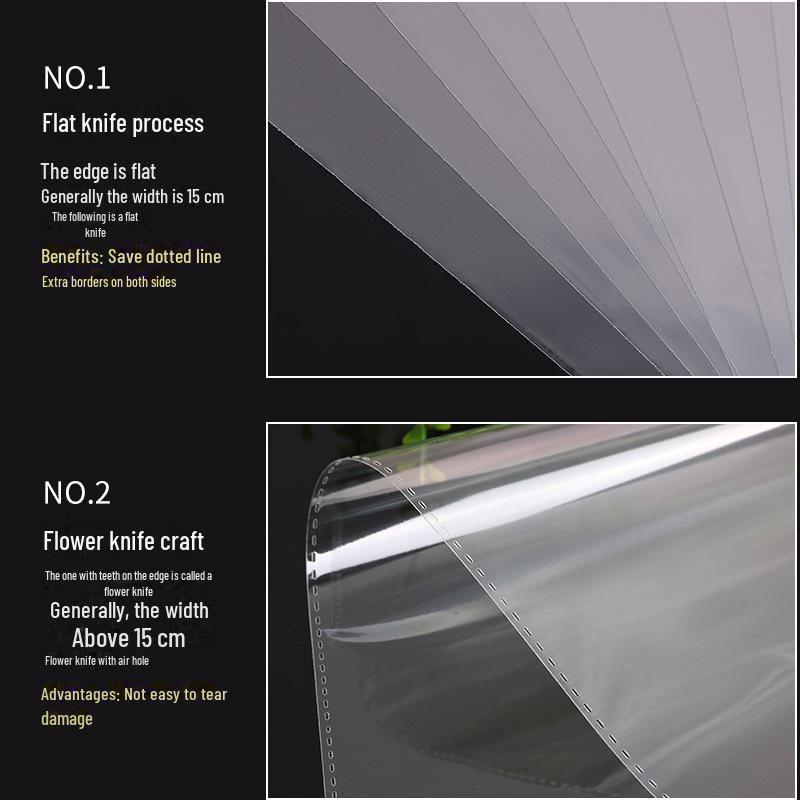 Pungă de plastic transparentă autoadezivă lată de 9 cm pentru ambalarea bijuteriilor sau a pâinii