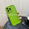 Powder bow is suitable for Apple 17 mobile phone case 16promax all-inclusive 15 anti-drop 14 emery 13 protective cover 11.