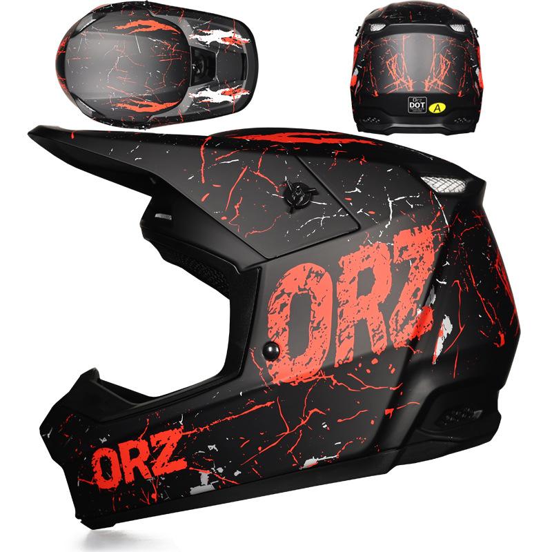 Downhill Helmet Off-Road Full Helmet Mountain Bike Riding Helmet Men's and Women's Cycling Forest Road Helmet