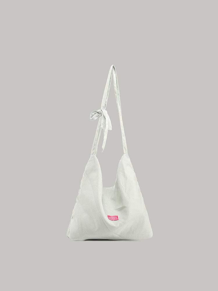 

Summer small fresh commuting one-shoulder crossbody bag Korean lazy wind canvas bag student commuting large capacity tote bag зелёный