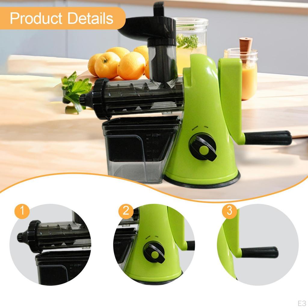 Hand Crank Manual, Portable, for Camping And Home, Easy to Clean, Quiet